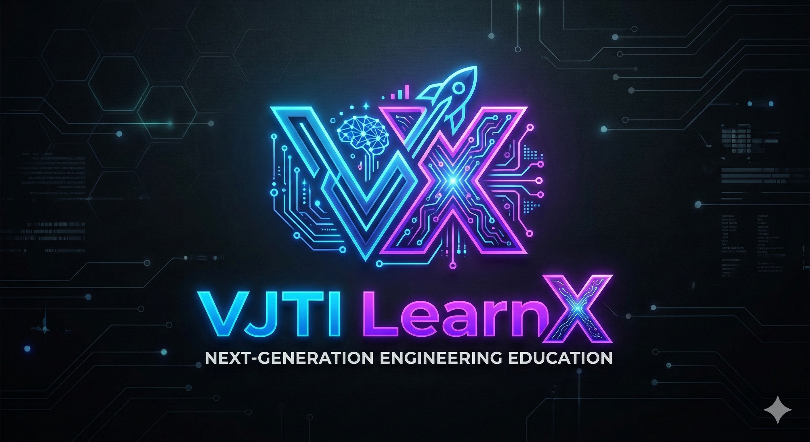 VJTI LearnX Logo